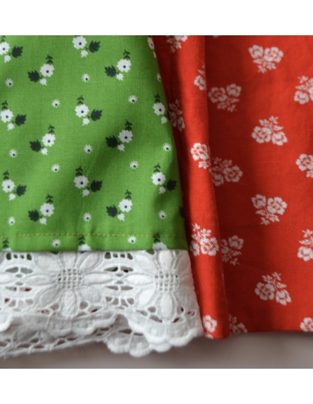 ABITO TIROLESE   tg.140 / 9 anni + GREMBIULE Hammerschmid