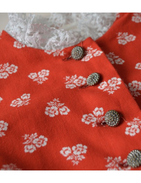 ABITO TIROLESE   tg.140 / 9 anni + GREMBIULE Hammerschmid