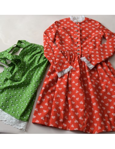 ABITO TIROLESE   tg.140 / 9 anni + GREMBIULE Hammerschmid