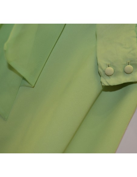 ELEGANTE ABITO VERDE  VINTAGE ANNI '70 / CARNEVALE  Tg.46