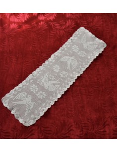 CENTRO REALIZZATO A MANO AD UNCINETTO 34x25cm 2