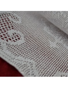 CENTRO REALIZZATO AD UNCINETTO 69x27cm "Farfalle"