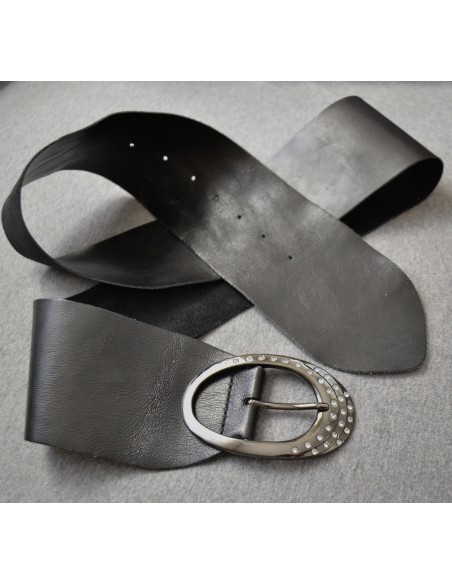 CINTURA IN PELLE tg.74/86cm