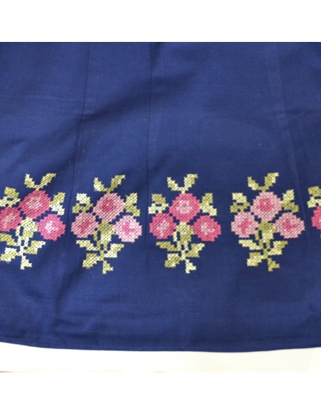 COMPLETO NERO tg. 40  GIACCA + GONNA TIROLESE VINTAGE