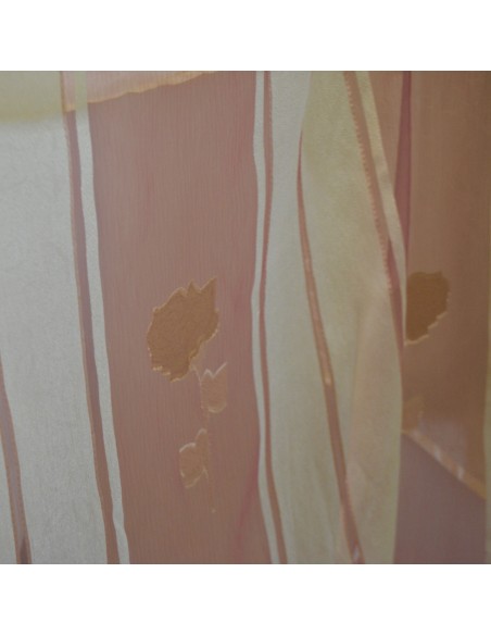 COPPIA TENDE CON VOLANT CREMA 220x180 cm