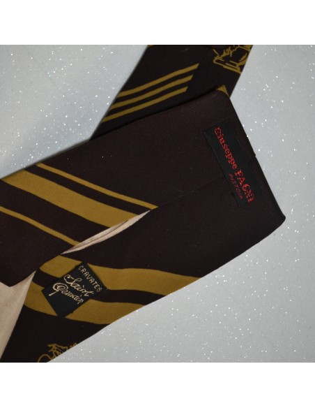 CRAVATTA  Seta  "LUNA STELLE"