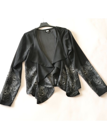SOPRABITO  tg. M/L  NERO TRASPARENTE
