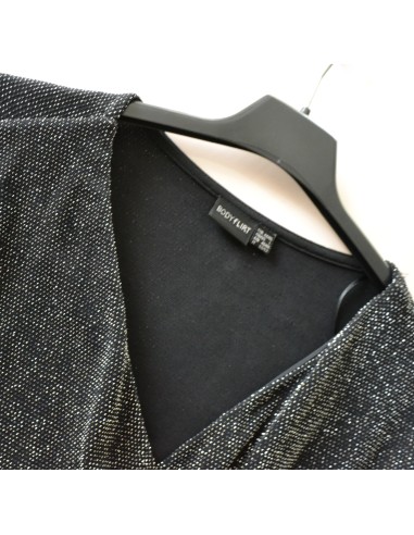SOPRABITO  tg. M/L  NERO TRASPARENTE
