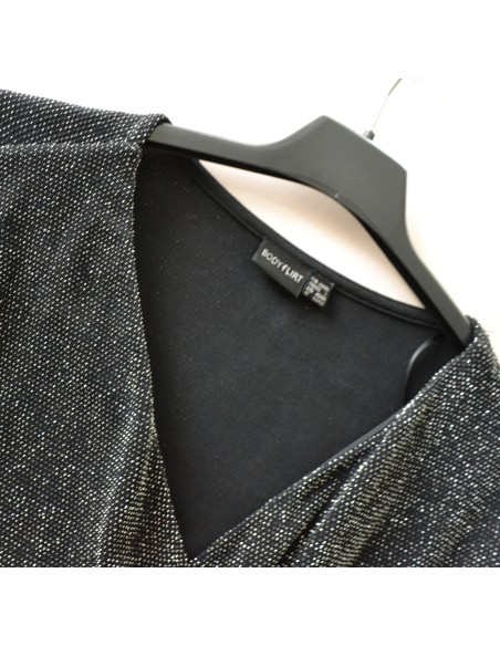 SOPRABITO  tg. M/L  NERO TRASPARENTE
