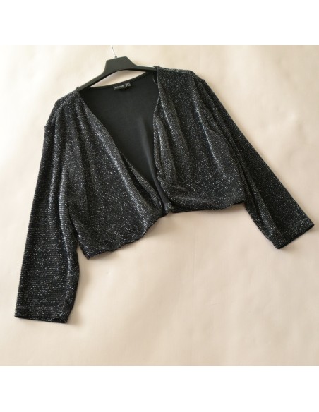 SOPRABITO  tg. M/L  NERO TRASPARENTE