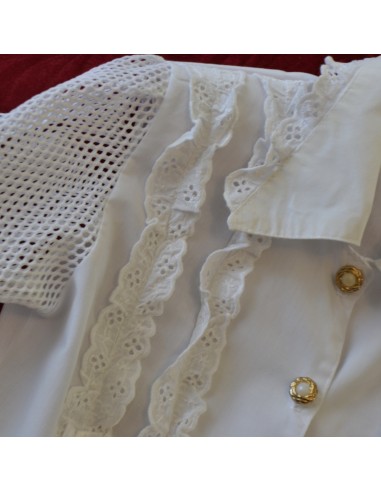 CAMICIA BIANCA BAMBINA  TG.7 anni BRUMS