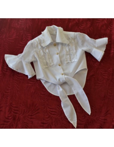 CAMICIA BIANCA BAMBINA  TG.7 anni BRUMS