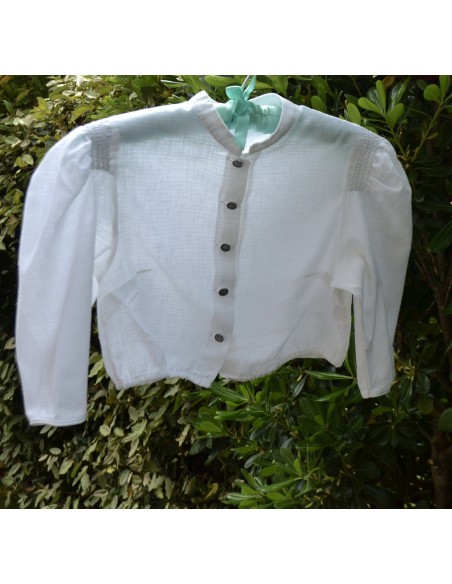 CAMICIA CORTA tg 44  STILE TIROLESE VINTAGE