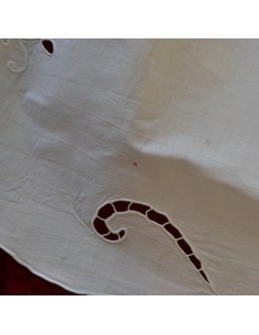 ANTICA TOVAGLIA RICAMATA A MANO115x140 cm 2