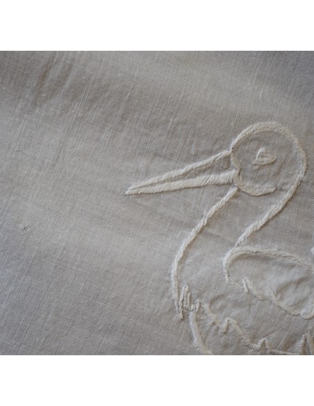 ANTICO  RICAMO / TENDINA  PRIMI '900 73x56cm