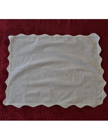 ANTICO  RICAMO / TENDINA  PRIMI '900 73x56cm