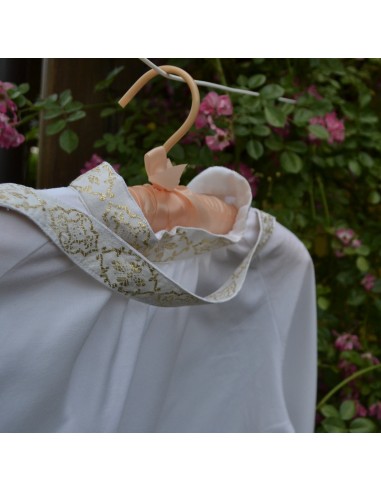 VESTITINO ELEGANTE VINTAGE PIZZO tg. 134 - 8  anni
