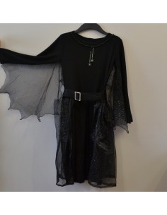 ABITO STREGA HALLOWEEN tg. 5/6 anni circa