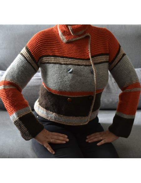 MAGLIONE LANA RICAMATOTg. M