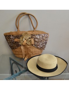 BORSA MARE VIMINI PAGLIA