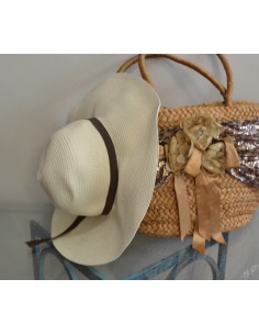 CAPPELLO MARE NASTRO NERO