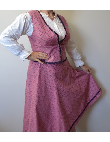 COMPLETO tg. 46  GIACCHINA/ CORPETTO + GONNA TIROLESE VINTAGE