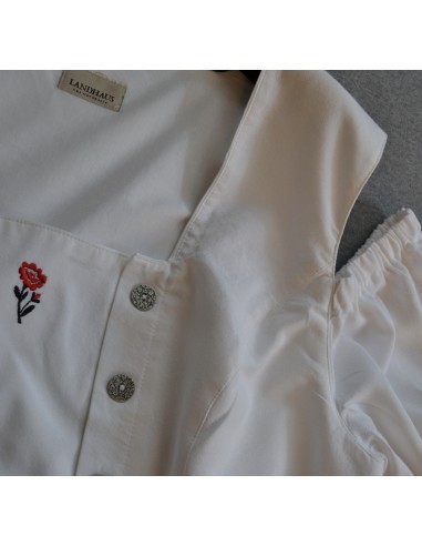 CAMICIA tg.46 STILE TIROLESE DONNA