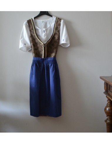 ABITO TIROLESE tg. 46  Dirndl Alphorn