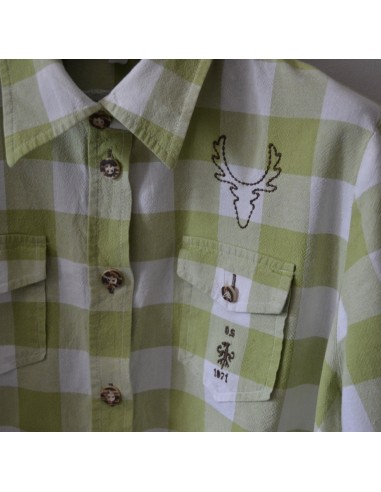 CAMICIA tg.44 STILE TIROLESE