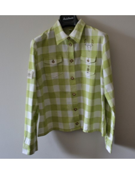 CAMICIA tg.44 STILE TIROLESE