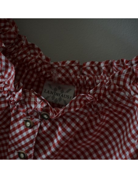 CAMICIA DONNA tg.44/46 STILE TIROLESE