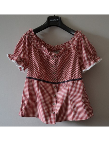 CAMICIA DONNA tg.44/46 STILE TIROLESE