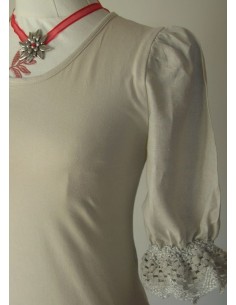 CAMICIA RAGAZZA IN STILE TIROLESE tg. 164 Alterberger