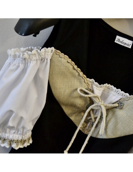 CAMICIA STILE TIROLESE  tg 34/36