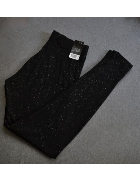 LEGINS PIZZO NERO TG.44