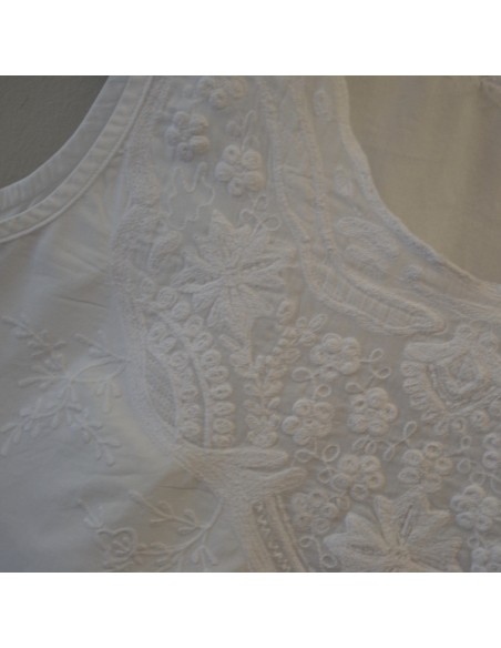 CANOTTA/ CAMICETTA   tg.46  RICAMATA VINTAGE