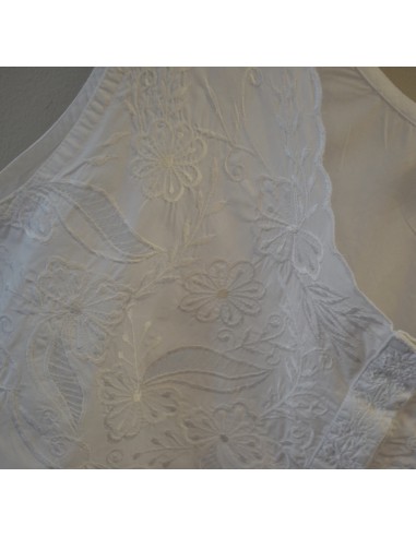 CANOTTA/ CAMICETTA   tg.46  RICAMATA VINTAGE