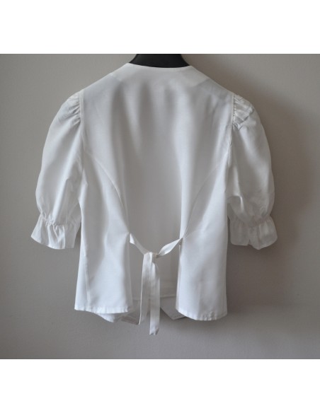 CAMICIA  tg 46 STILE TIROLESE MERLETTO Hess