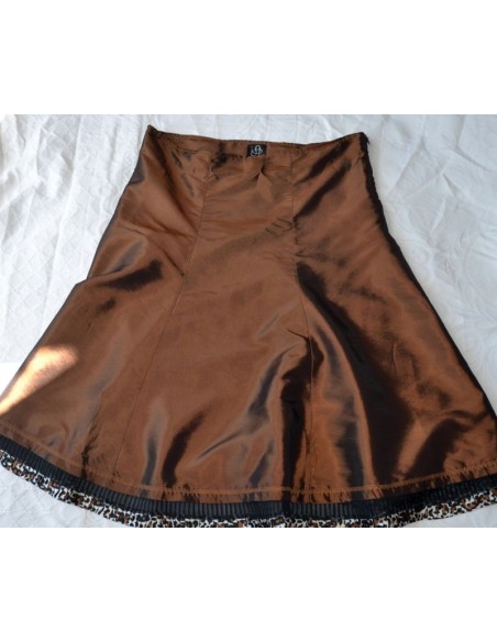 GONNA DONNA COLOR BRONZO  MISS PIU' tg. 62