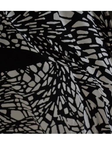 ABITO ESTIVO  tg14/ 44-46  BIANCO & NERO