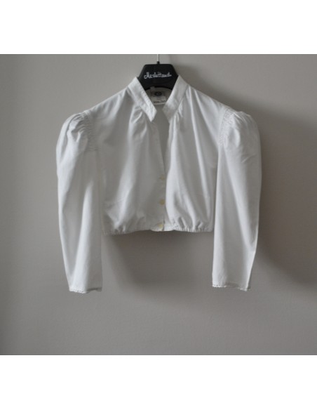 CAMICIA CORTA tg 44 STILE TIROLESE 