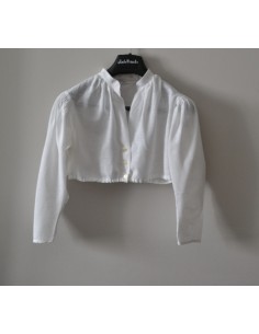 CAMICIA CORTA tg 44 STILE TIROLESE Vintage