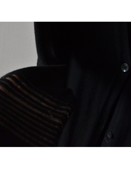 MAGLIONE NERO LUNGO Tg. M Esmara