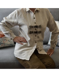 CAMICIA Donna tg 46  STILE TIROLESE Hammerschmid
