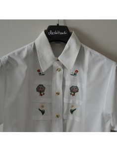 CAMICIA tg 44  STILE TIROLESE 