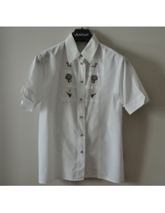 CAMICIA tg 44  STILE TIROLESE  2