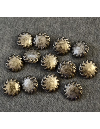 SET 13 BOTTONI  STILE TIROLESE diam. 2,2 cm