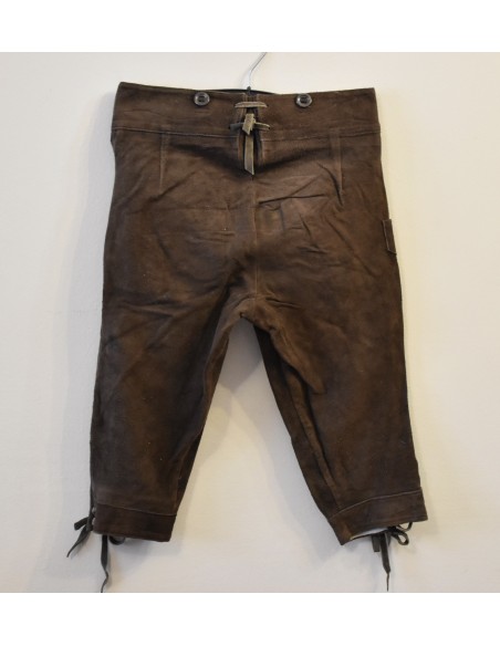PANTALONI 140  8/9 anni anni  BAMBINO PELLE TIROLESE Lederhosen