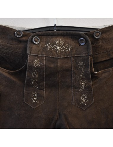 PANTALONI 140  8/9 anni anni  BAMBINO PELLE TIROLESE Lederhosen
