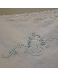 ANTICA CAMICIA DA NOTTE RICAMATA primi '900 2